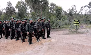 Nâng cao năng lực, sức chiến đấu của lực lượng dự bị động viên