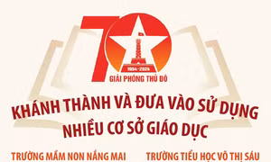 Khánh thành và đưa vào sử dụng nhiều cơ sở giáo dục