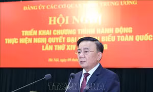 Đảng ủy các cơ quan Đảng Trung ương triển khai Chương trình hành động thực hiện Nghị quyết Đại hội XIV