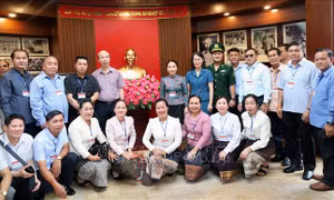 Góp phần thắt chặt tình hữu nghị Việt - Lào