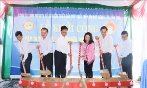 Cần Thơ: Khởi công xây dựng 20 căn nhà tình nghĩa 