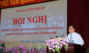 Tiếp tục thực hiện hiệu quả Chiến lược bảo vệ Tổ quốc trong tình hình mới