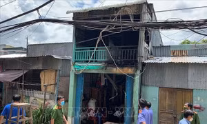 An Giang: Bắt giữ nghi phạm đốt nhà do ghen tuông