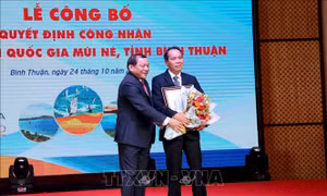 Công bố Khu du lịch quốc gia Mũi Né, Bình Thuận