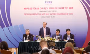 Họp báo quốc tế về Năm Chủ tịch ASEAN 2020 của Việt Nam