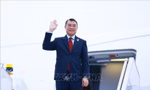 Thủ tướng Lê Minh Hưng về tới Hà Nội, kết thúc tốt đẹp chuyến công tác tại Nga