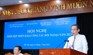 Tăng cường phối hợp triển khai công tác đối ngoại 