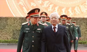 Tổng Bí thư, Chủ tịch nước Nguyễn Phú Trọng dự Hội nghị Quân chính toàn quân năm 2018