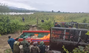 Quân đội chủ động ứng phó mưa lũ tại Trung Bộ