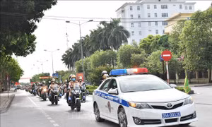 Ninh Bình ra quân xử lý vi phạm an toàn giao thông