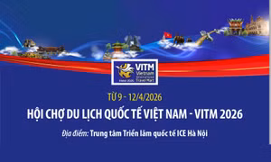 Từ 9 - 12/4/2026: Hội chợ Du lịch quốc tế Việt Nam - VITM 2026