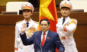 Nghị quyết bầu Thủ tướng Chính phủ nhiệm kỳ 2021 - 2026
