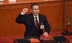 Điện mừng Thủ tướng Quốc vụ viện nước Cộng hòa Nhân dân Trung Hoa 