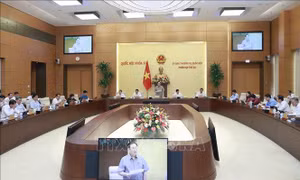 Ngày 14/8, khai mạc Phiên họp thứ 25 Ủy ban Thường vụ Quốc hội