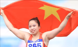 Lò Thị Hoàng phá kỷ lục SEA Games, giành HCV nội dung ném lao nữ
