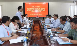Bộ GD&ĐT kiểm tra công tác tổ chức Kỳ thi tốt nghiệp THPT năm 2022 tại Tây Ninh
