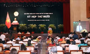 Khai mạc Kỳ họp thứ X Hội đồng nhân dân TP Hồ Chí Minh khóa X