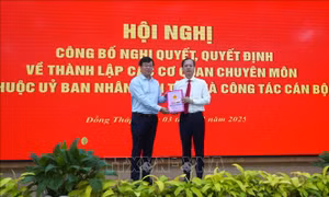 Ông Trần Trí Quang được giao quyền Chủ tịch UBND tỉnh Đồng Tháp