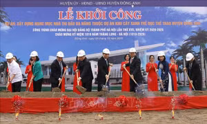 Hà Nội khởi công nhiều công trình phục vụ dân sinh quy mô hiện đại