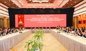 Hội nghị trưởng ban tổ chức các tỉnh ủy, thành ủy và các đơn vị ở Trung ương