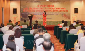 Hà Nội phát động sáng tác về lực lượng Cảnh sát Phòng cháy, chữa cháy và cứu nạn, cứu hộ