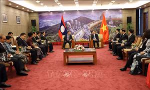 Phó Chủ tịch Quốc hội Lào Bounpone Bouttanavong thăm Đà Nẵng