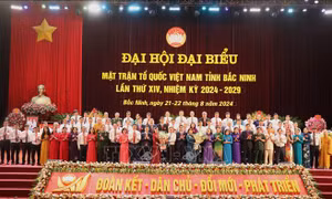 Bà Nguyễn Thị Hà tái cử là Chủ tịch Ủy ban Mặt trận Tổ quốc Việt Nam tỉnh Bắc Ninh