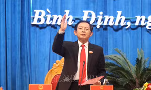 Ông Hồ Quốc Dũng được bầu làm Chủ tịch HĐND tỉnh Bình Định