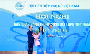  Bà Nguyễn Thị Thu Hiền được bầu làm Phó Chủ tịch Hội Liên hiệp Phụ nữ Việt Nam