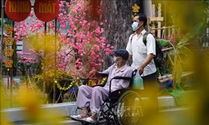 TP Hồ Chí Minh: Mang Tết ấm áp đến với các bệnh nhân nội trú​