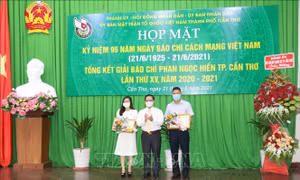  Trao giải Báo chí Phan Ngọc Hiển lần thứ XV