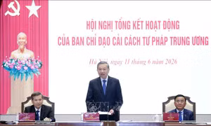 Tổng Bí thư, Chủ tịch nước Tô Lâm: Cải cách tư pháp giai đoạn mới, bảo vệ công lý và kiến tạo niềm tin