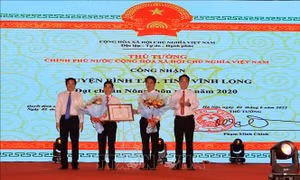 Vĩnh Long: Huyện Bình Tân đạt chuẩn nông thôn mới