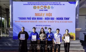 Triển khai nhiều hoạt động 'Ngày hội non sông - Dân tộc kết đoàn'