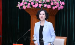 Đồng chí Trương Thị Mai: Bản chất công tác dân vận là tăng cường lòng tin của dân với Đảng