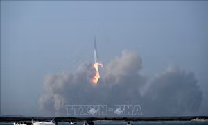 Tên lửa đẩy Super Heavy của SpaceX phát nổ sau khi phóng