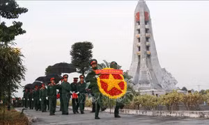 Truy điệu, cải táng 5 hài cốt liệt sĩ ở Hậu Giang