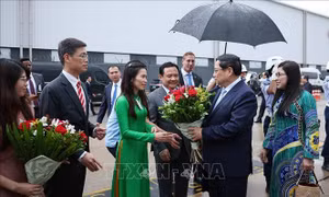 Thủ tướng Phạm Minh Chính tới Brazil bắt đầu chuyến công tác dự Hội nghị G20