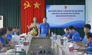 Phát huy tinh thần tình nguyện, thực hiện nhiều công trình ý nghĩa