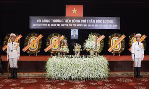 Lễ truy điệu nguyên Chủ tịch nước Trần Đức Lương tại Thành phố Hồ Chí Minh