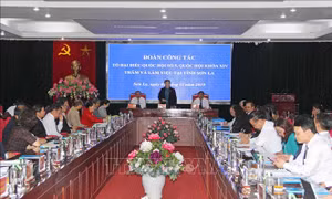 Phó Chủ tịch Quốc hội Tòng Thị Phóng thăm, làm việc tại tỉnh Sơn La