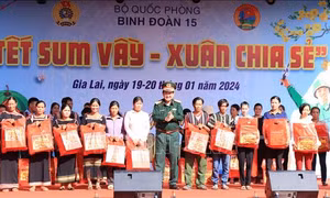 Tổ chức các hoạt động vui Xuân đón Tết cho người dân các bản làng biên giới