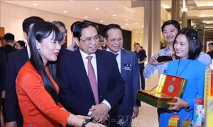 Thủ tướng dự Lễ Công bố sản phẩm đạt Thương hiệu quốc gia Việt Nam năm 2022