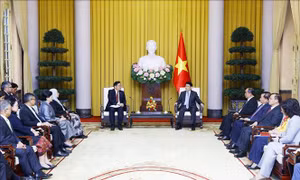 Chủ tịch nước Lương Cường tiếp Đại sứ, Đại biện các nước ASEAN