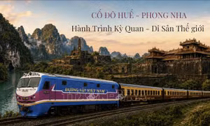 Đ​​oàn tàu du lịch kết nối Huế với Phong Nha hoạt động từ tháng 9/2026