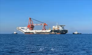 Nga hoàn tất lắp đặt đường ống 'Dòng chảy phương Bắc 2'
