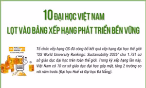 10 đại học Việt Nam lọt vào bảng xếp hạng phát triển bền vững