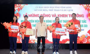Tuyên dương huấn luyện viên, vận động viên đạt thành tích cao tại SEA Games 33