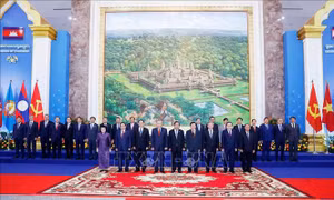 Tổng Bí thư Tô Lâm đồng chủ trì Cuộc gặp giữa Người đứng đầu ba Đảng Việt Nam - Campuchia – Lào