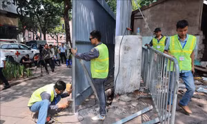 Hoàn thành cưỡng chế, thu hồi đất xây dựng Trường Tiểu học Võ Thị Sáu